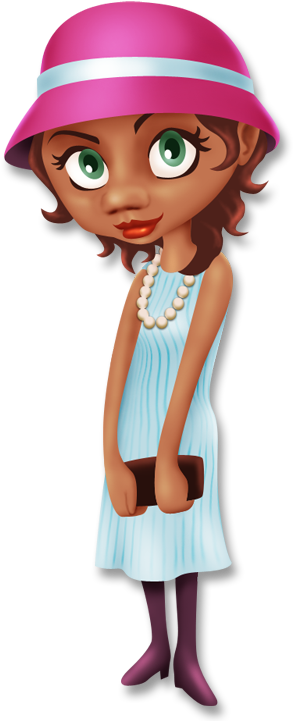 Joan - Hay Day Girl (720x720), Png Download