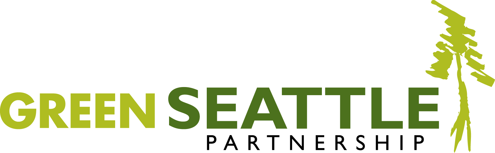 Gseattlep 2color - Green Seattle Partnership (1707x529), Png Download