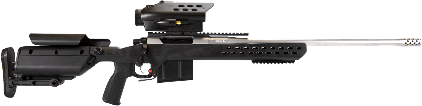 300 Win Mag Bolt Action Rifle - Trackingpoint (1600x461), Png Download