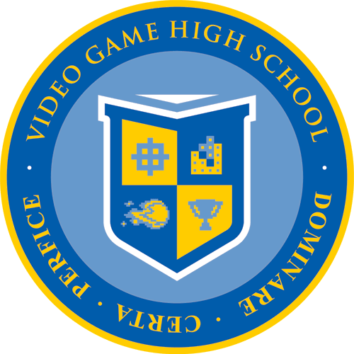 Vghslogo - Video Game High School Logo (500x500), Png Download