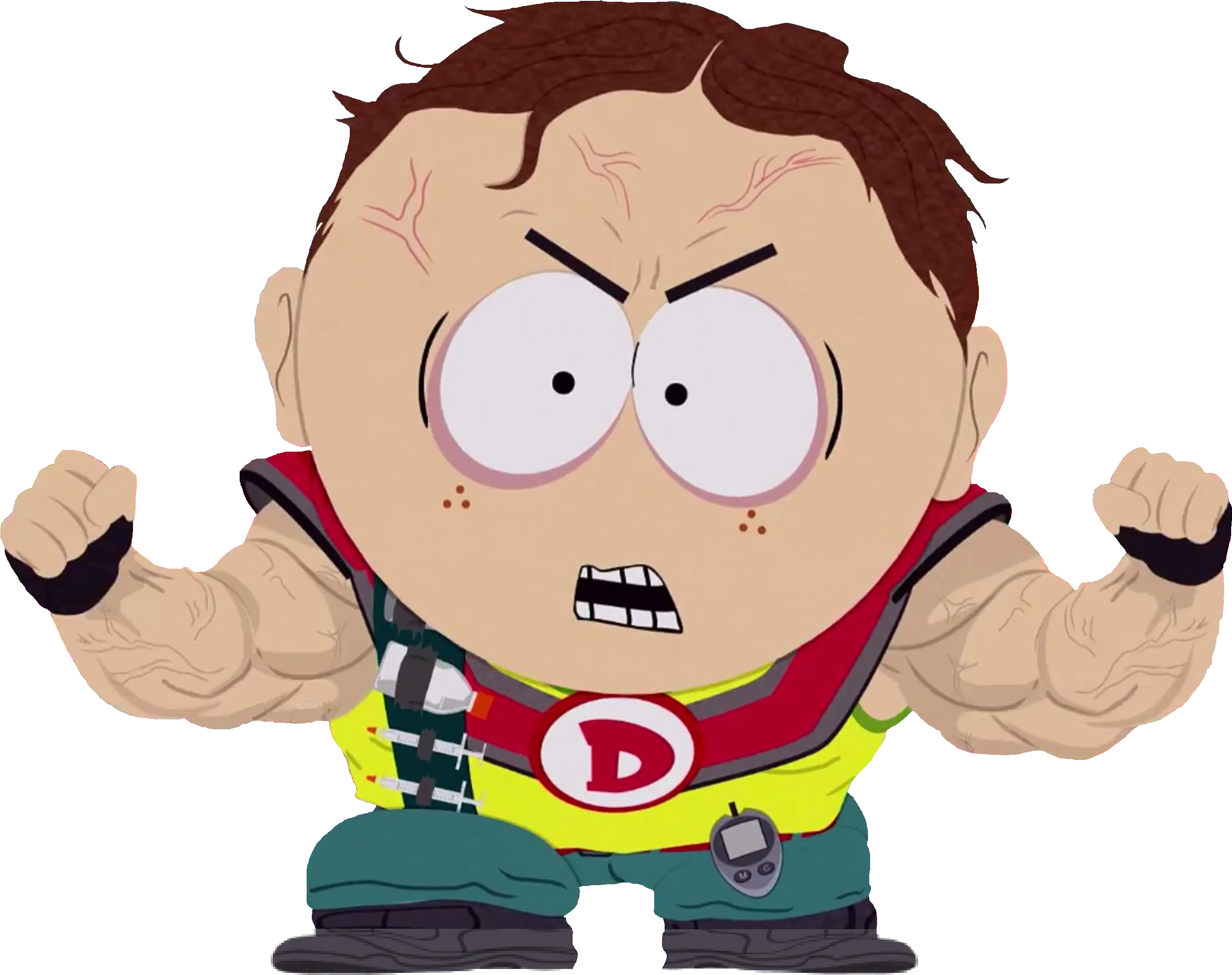 Captain-diabetes - South Park The Fractured But Whole Captain Diabetes (2859x2280), Png Download