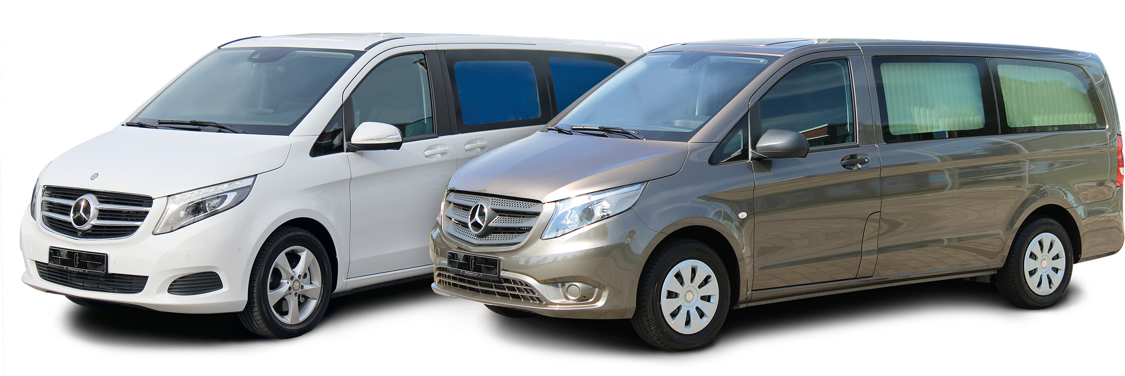 Bestattungswagen Vklasse Vito Classic Mercedes Benz - Vergleich V Klasse Vito (2268x735), Png Download