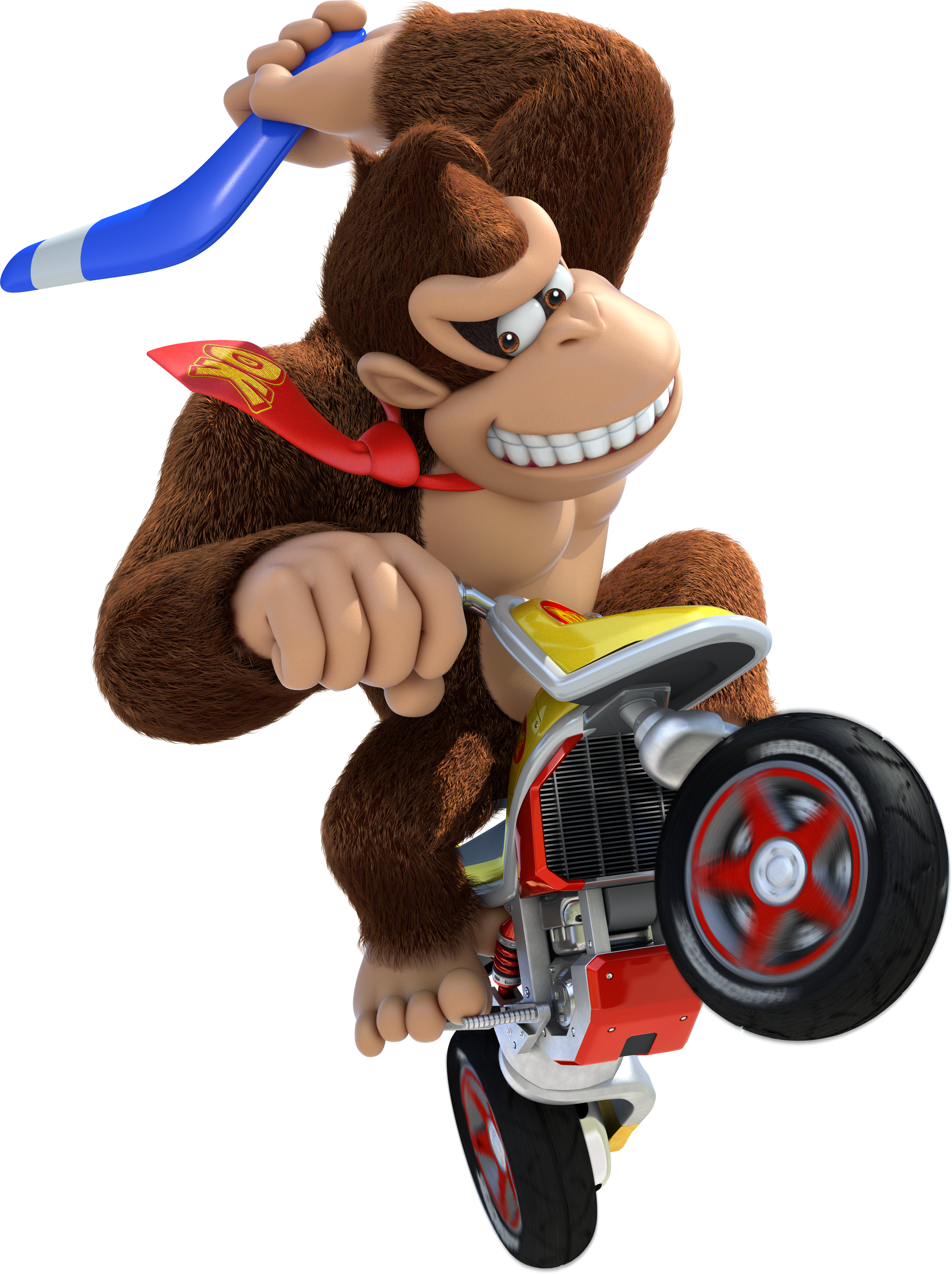 [ Img] - Mario Kart 8 Deluxe Donkey Kong (2636x3526), Png Download