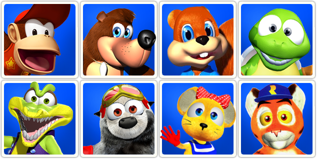Diddy Kong Racing Hd Textures (640x320), Png Download