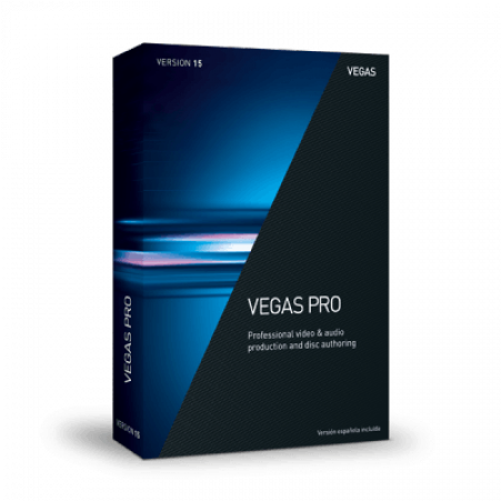 Vegas Pro 15 Boxshot - Magix Vegas Pro 15 Png (550x450), Png Download