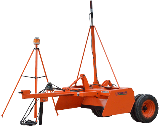 Laser Guided Land Leveller - Laser Guided Land Leveler (800x532), Png Download