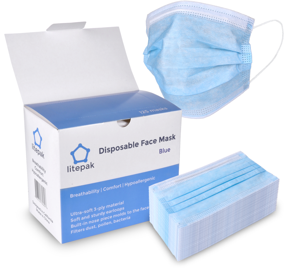 Surgical Face Mask Bulk Wholesale - Face (1024x1024), Png Download