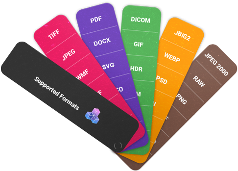 Gdpicture Technology Enables You To Load, Save And - Formats (500x375), Png Download