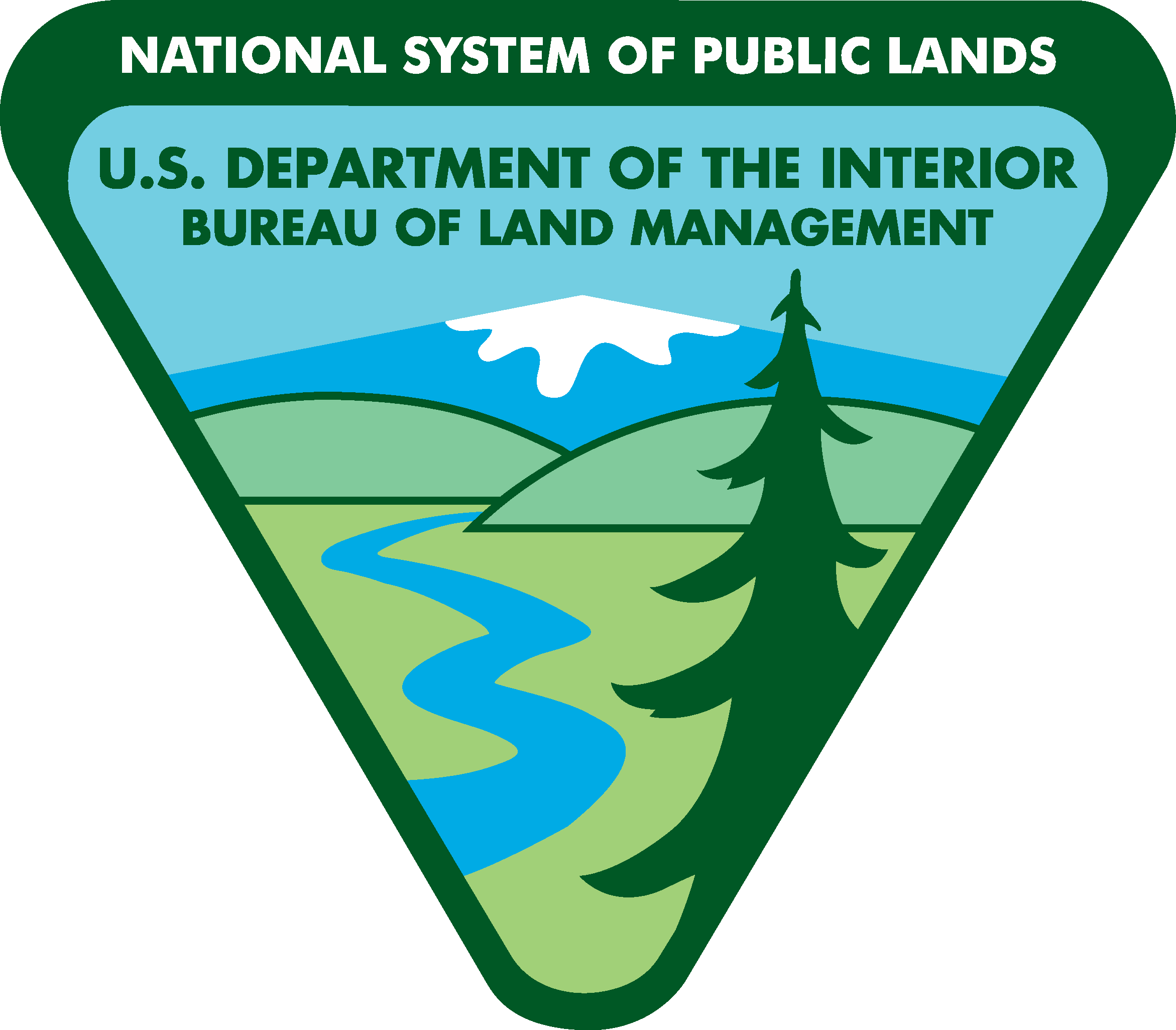 Or/wa Blm Administrative Offices - Us Bureau Of Land Management Logo (2342x2051), Png Download