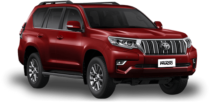 Land Cruiser Prado - Land Cruiser Prado Png (738x350), Png Download