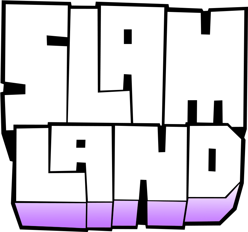 Local Multiplayer Fighting Party Game - Slam Land (900x900), Png Download