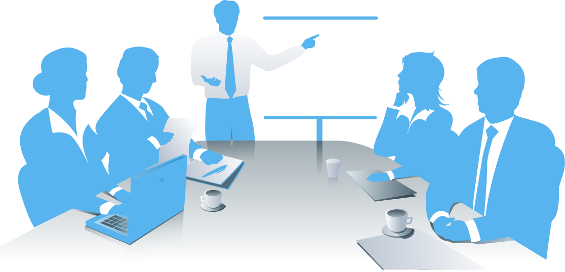 Work With Us - Business Meeting Png (1116x538), Png Download