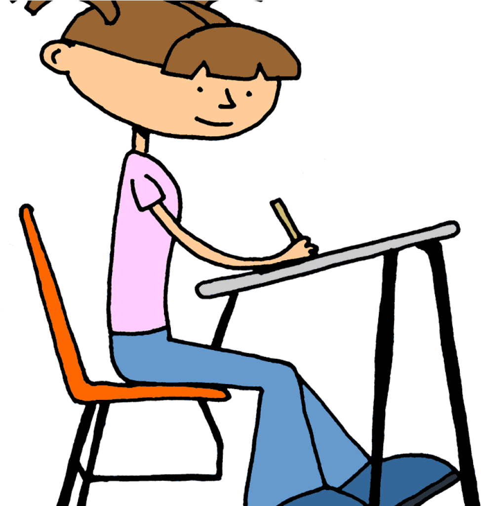 Student Working Clipart Baby Clipart Hatenylo - Student Writing Clip Art (1024x1024), Png Download