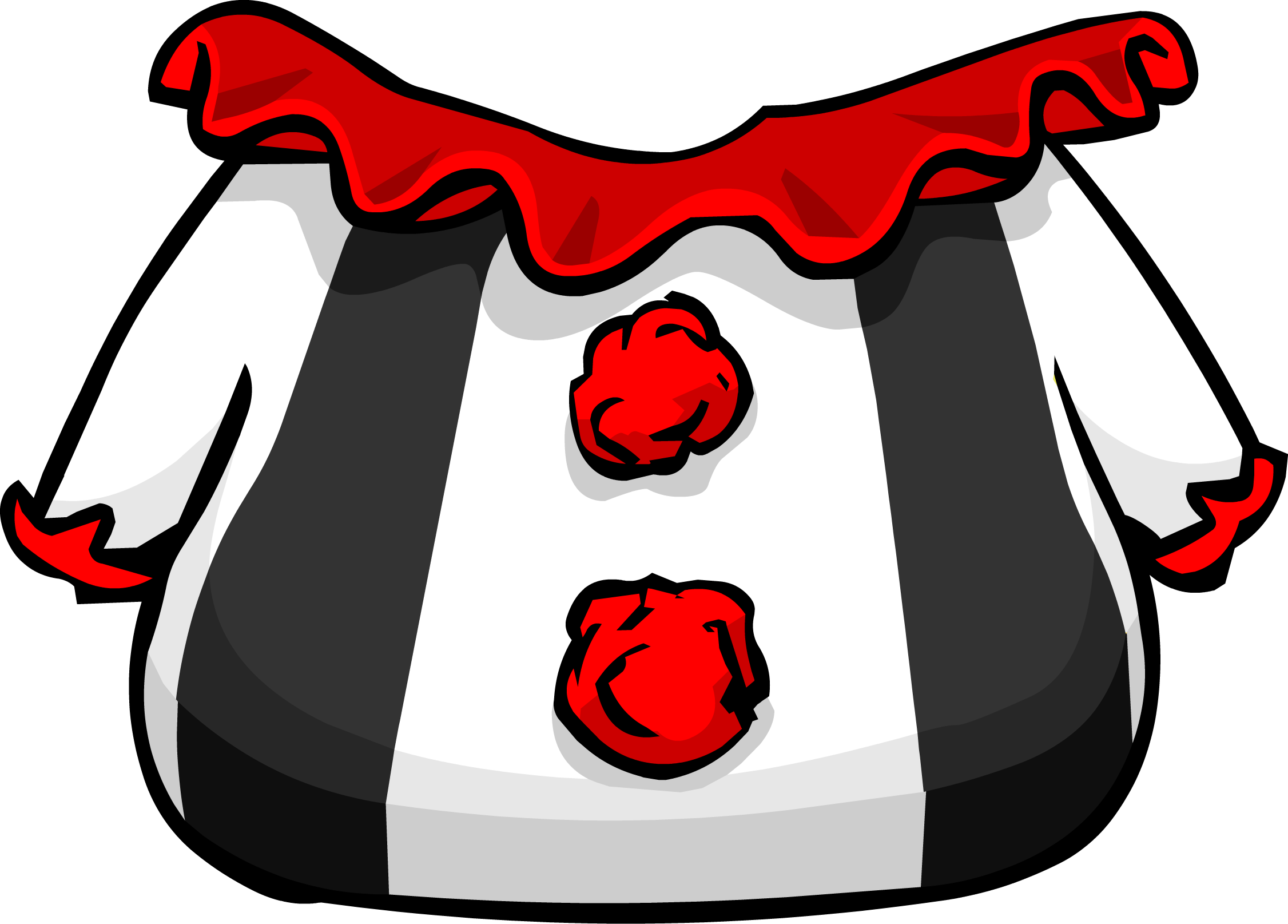Clown-around Costume - Club Penguin La Kermes (2252x1615), Png Download