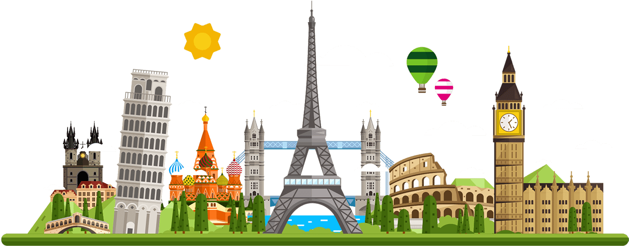 Europe And World Wide Transfers - Travel Europe (1285x500), Png Download