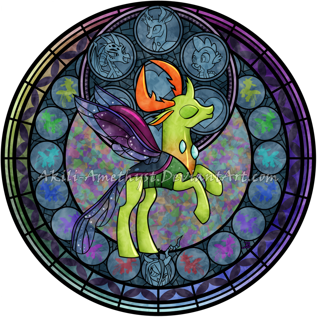 Akili-amethyst, Changedling, Changeling, Dragon, Dragoness, - My Little Pony: Friendship Is Magic (1024x1024), Png Download