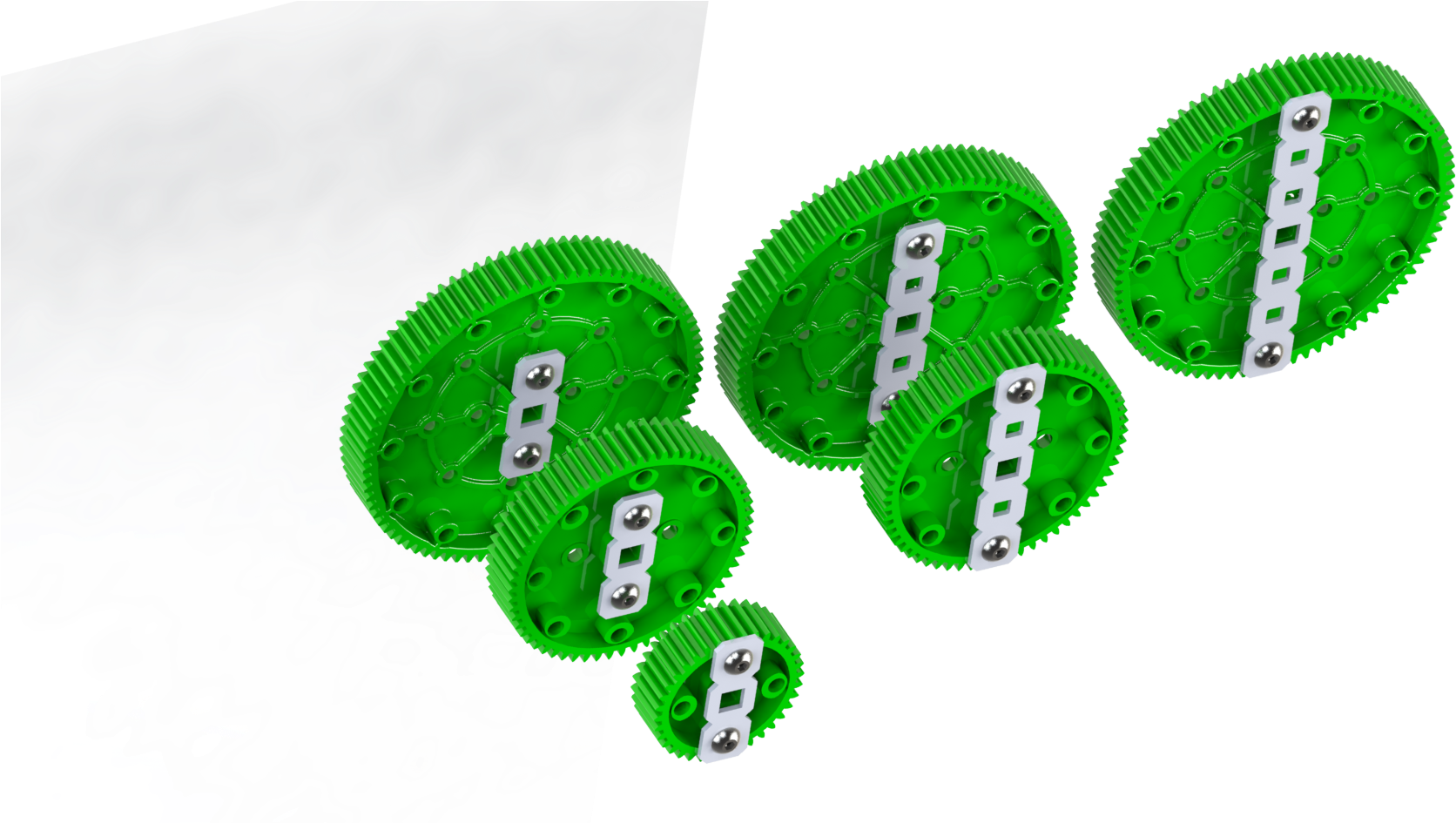 Lock Bars - Gear (1879x944), Png Download