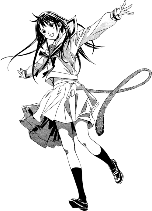 God, Manga, And Noragami Image - Noragami Manga Hiyori (500x694), Png Download
