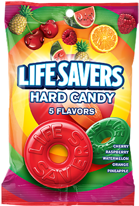 Life Savers Hard Candy 5 Flavors For Fresh Candy And - Life Savers (500x500), Png Download