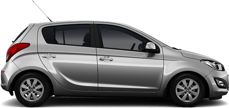 Pb5dr Embergray 1024 18 - Hyundai I20 Side View (1024x462), Png Download