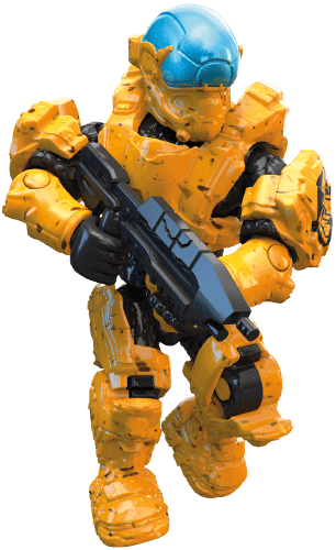 Spartan Mega Construx - Mega Construx Spartan Vector (306x500), Png Download