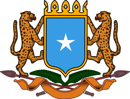 Coat Of Arms Of Somalia - Federal Government Of Somalia Logo (532x406), Png Download