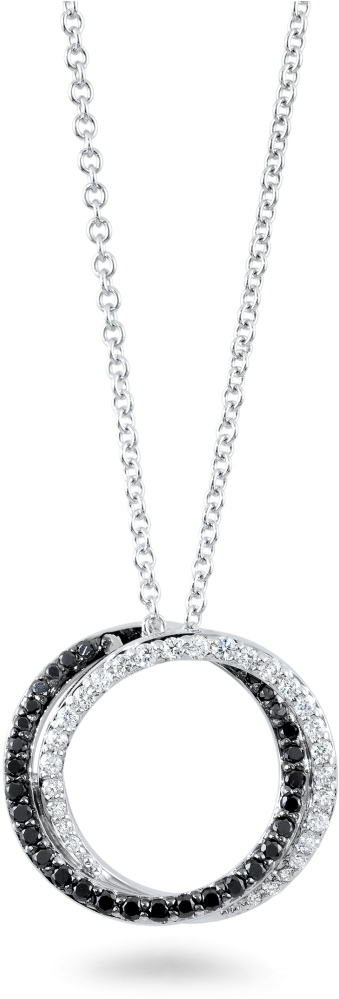 Long Black Diamond Necklaces (1024x1024), Png Download