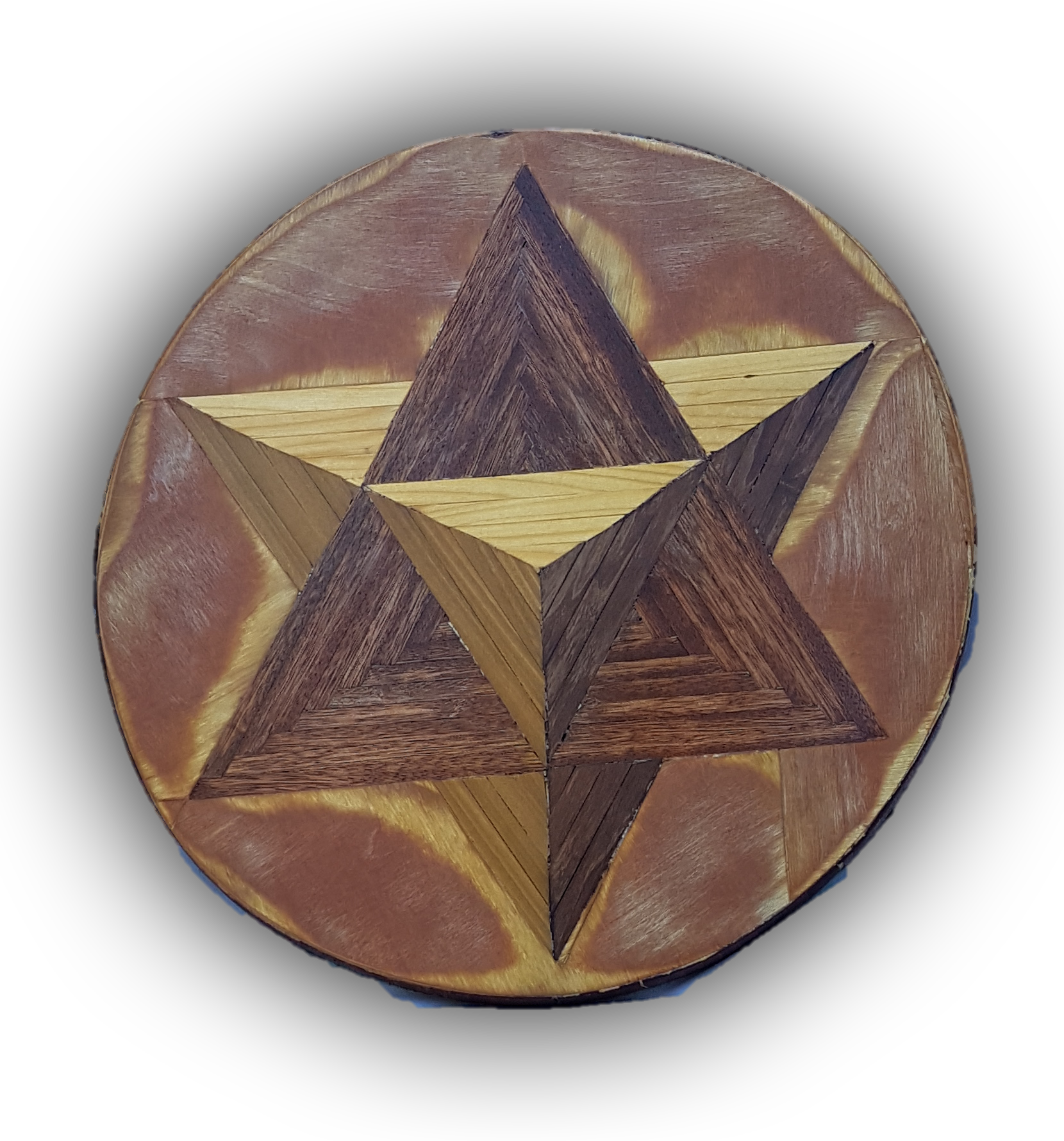 025 Star Of Pyramids - Hardwood (1660x1780), Png Download