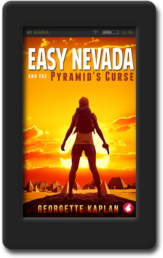 Easy Nevada And The Pyramid's Curse By Georgette Kaplan - Easy Nevada And The Pyramid's Curse (600x900), Png Download