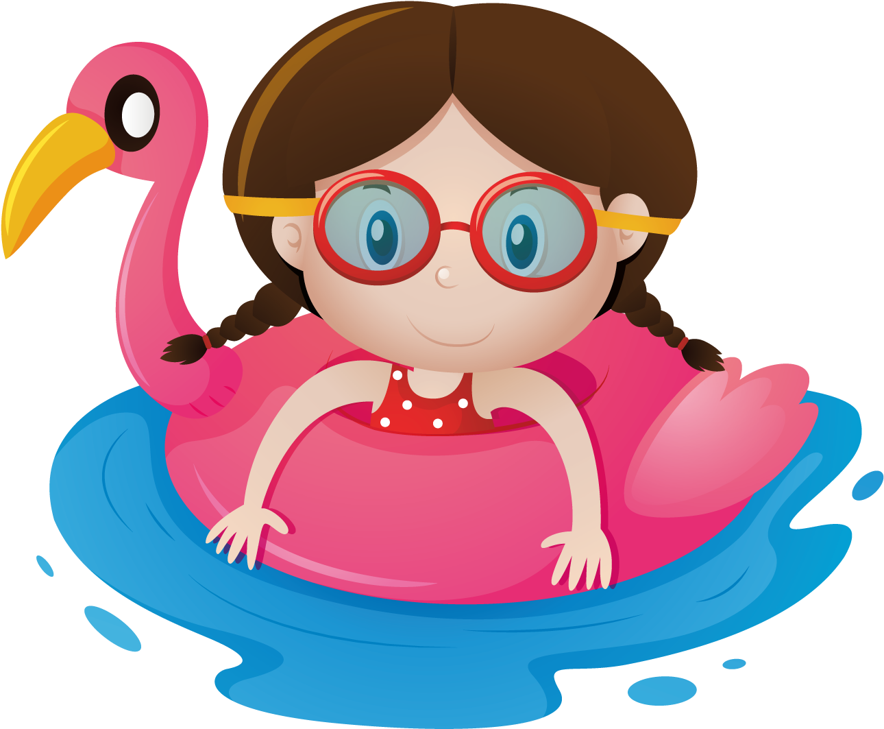 Child Clipart Swimming Pool - Swimming Clipart (1500x1500), Png Download