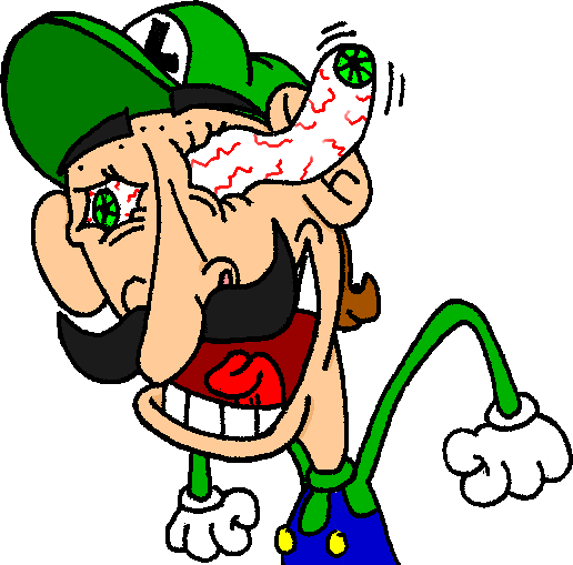 Gay Luigi (516x509), Png Download
