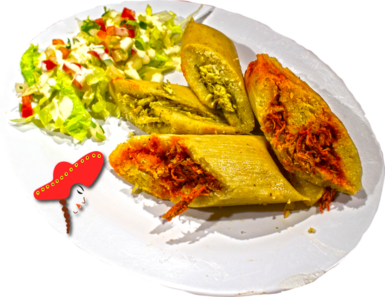Tamales- Downtown Sacramento Linda's Mexican Food - Mexican Cuisine (768x594), Png Download