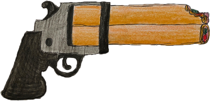 Tamale Pistol - Tamale (1000x473), Png Download