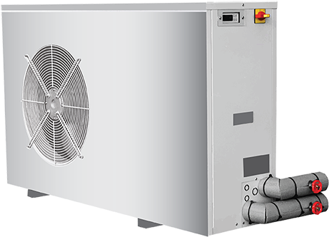 Air-source Heat Pumps - Air Heat Pumps Png (500x373), Png Download