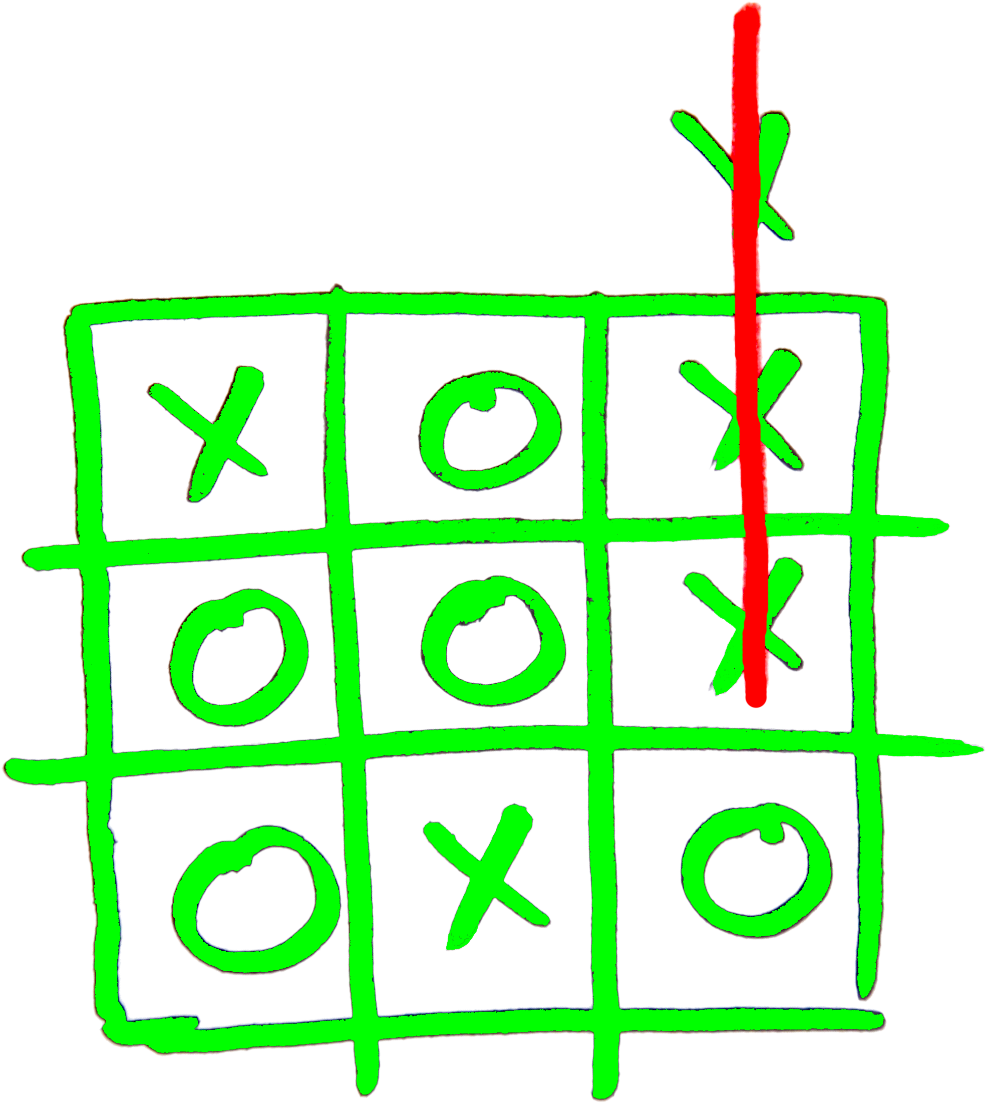 Tic Tac Toe Outside The Box - Iphone 6 Plus Case,iphone 6s Plus Cover Cases, Sunroyal (2387x2253), Png Download