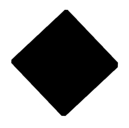 Easy - Black Diamond Transparent Background (446x445), Png Download