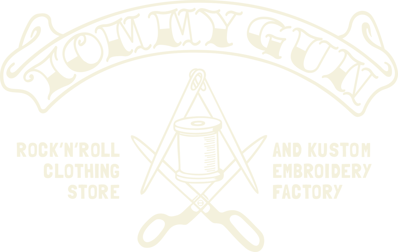 Tommy Gun Rock'n'roll Clothing Store And Custom Embroidery - Clothing (1600x1011), Png Download