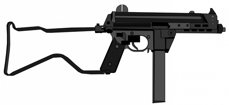 The Walther Mp Series Is A Family Of 9×19mm Parabellum - Walther Mpk (777x357), Png Download