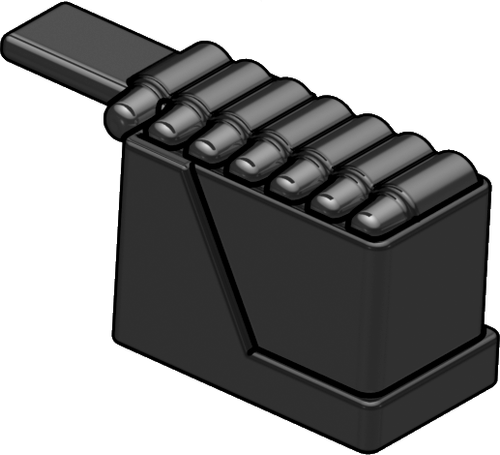 Brickarms Heavy Machine Gun Ammo Box - Ammo Box Brickarms (500x455), Png Download