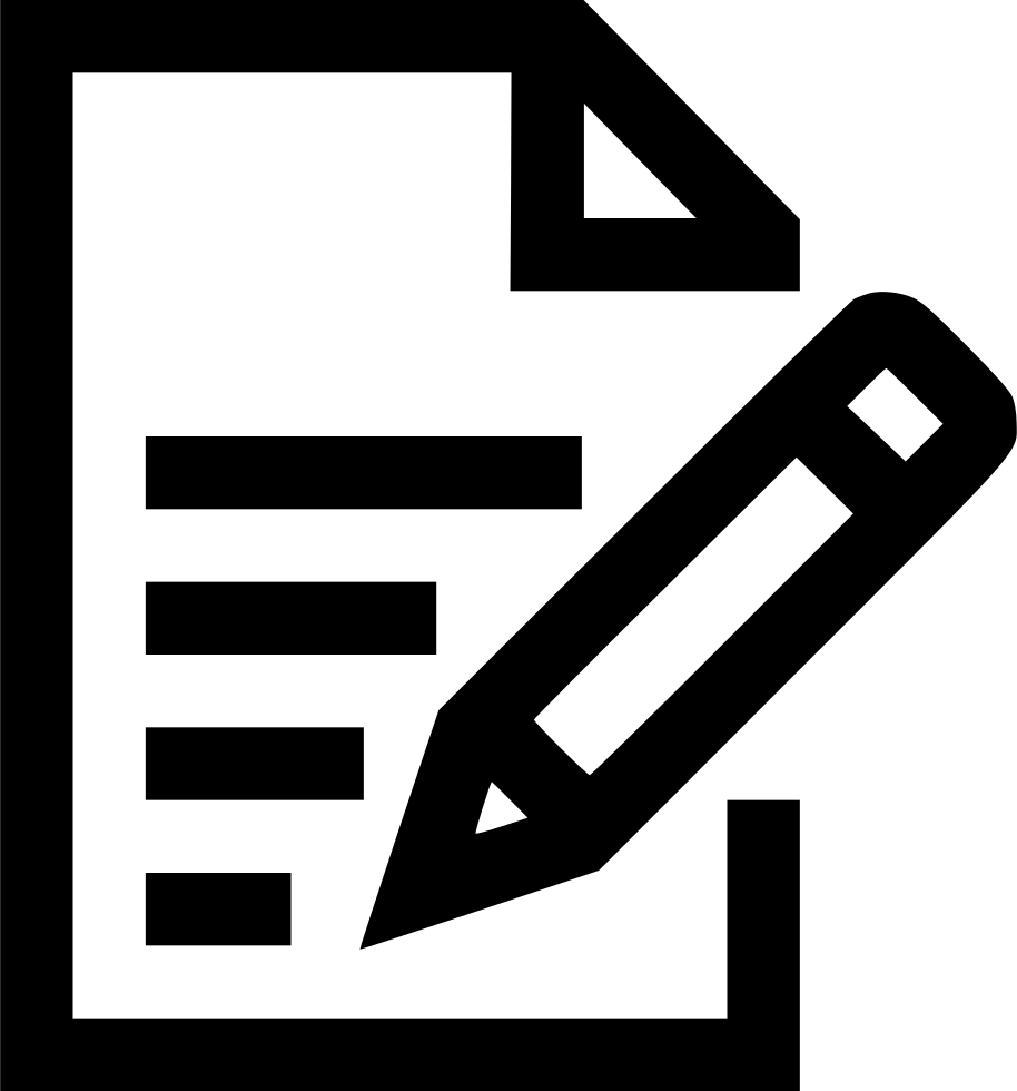 Download Note Pencile Memo Pen Notebook Book Write Svg Png Icon - Note ...