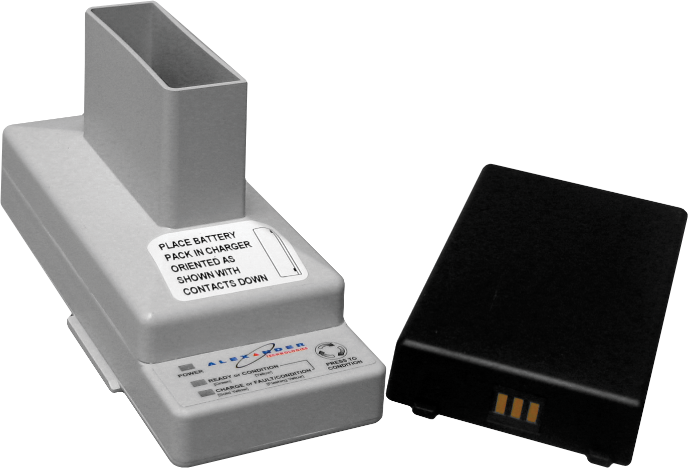 Bc 800nm Iso Right - Telex Bc-800nm Nimh Charger Single Bay (1372x1372), Png Download