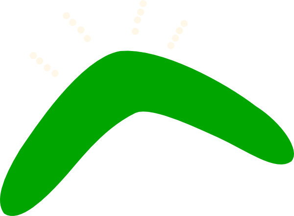 Boomerang Clip Art - Boomerang Png Clipart (600x440), Png Download
