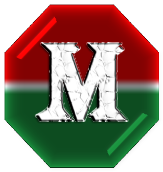 << Octogono/colores Bandera Mexico - Bandera De Mexico Con Iniciales (400x400), Png Download