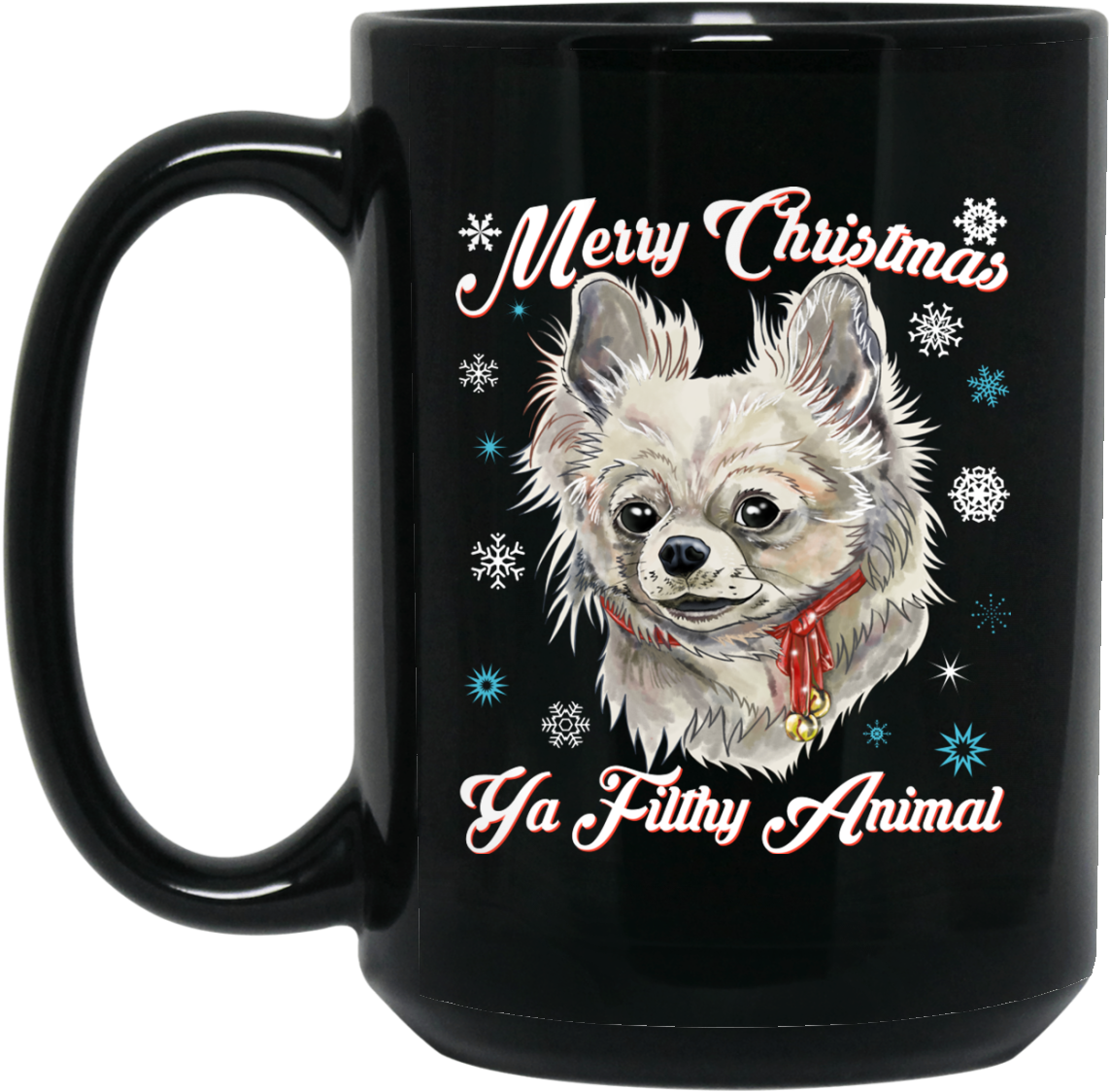 Christmas Gift Idea - Merry Woofmas Funny Dog Lover's Christmas Tee T Shirt (1155x1155), Png Download