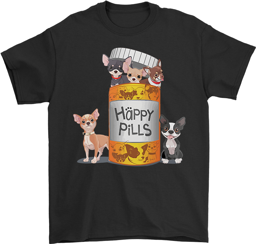 Happy Pills Little Dogs Shirts - Bathory Hammerheart T Shirt (1000x1000), Png Download