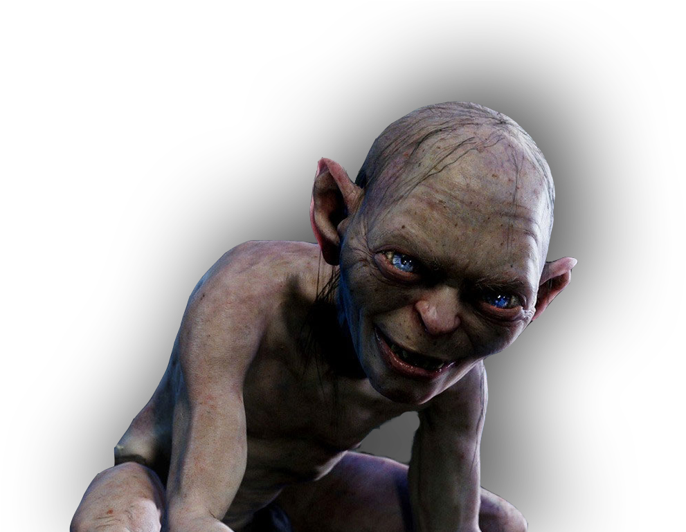 Gollum - Lord Of The Ring Gollum Actor (1024x768), Png Download