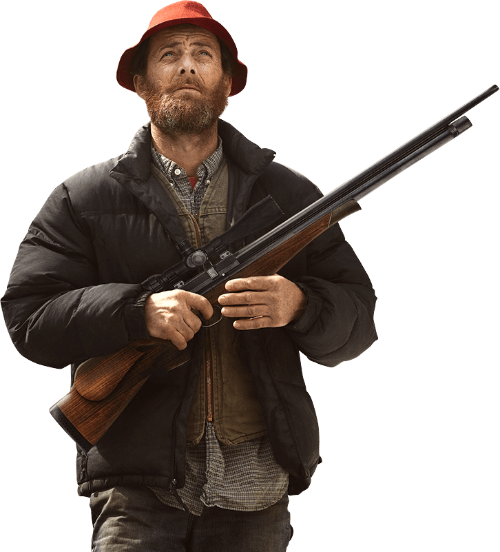 Jäger Mit Luftdruckgewehr - Co2 Dragster (726x801), Png Download