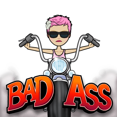 Did You Guys Know That I'm An Ol' Lady Yes My Fiance - Bitmoji Badass (398x398), Png Download