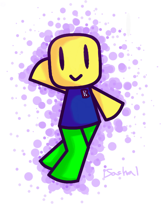 Download Roblox Noob By Lsashal On Deviantart - Noob Roblox Fan Art