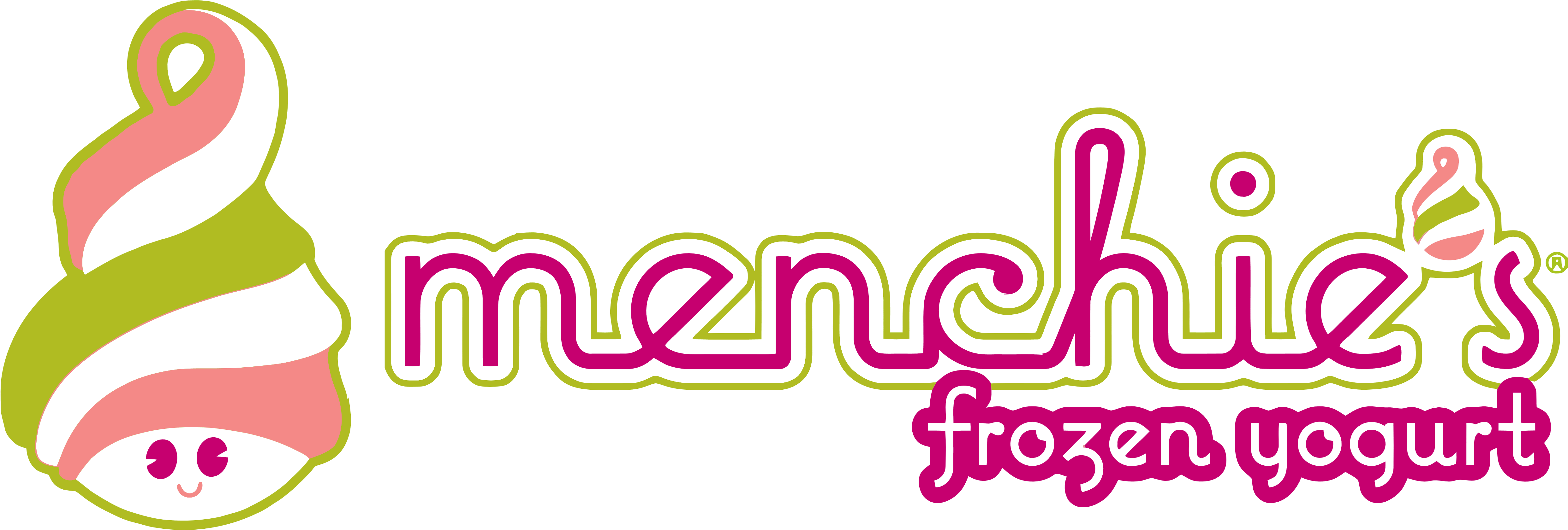 Menchie's Frozen Yogurt Logo (5000x1680), Png Download